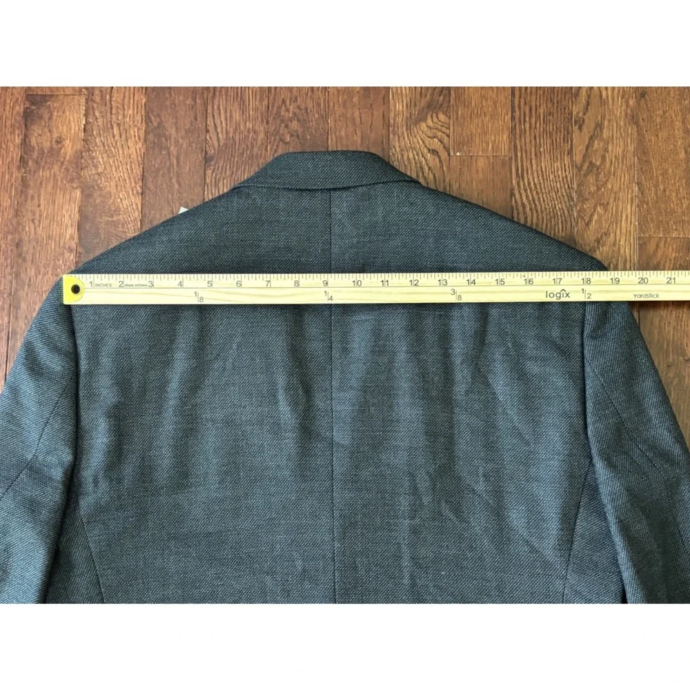 Jos A Bank Traveler Travel Tech Blazer 39R Tailored Fit Gray Wool Blend 39R NWT